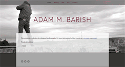 Desktop Screenshot of adammbarish.com